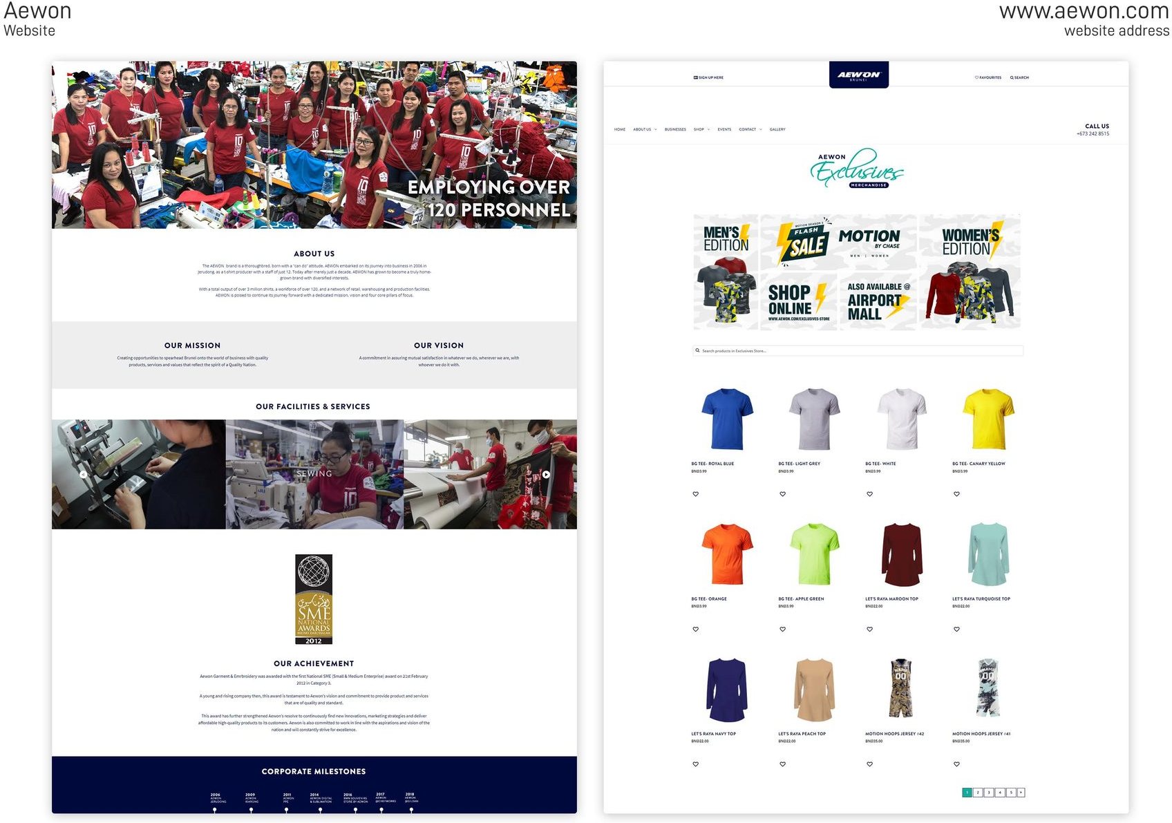 Cross-Border Web — Aewon Website