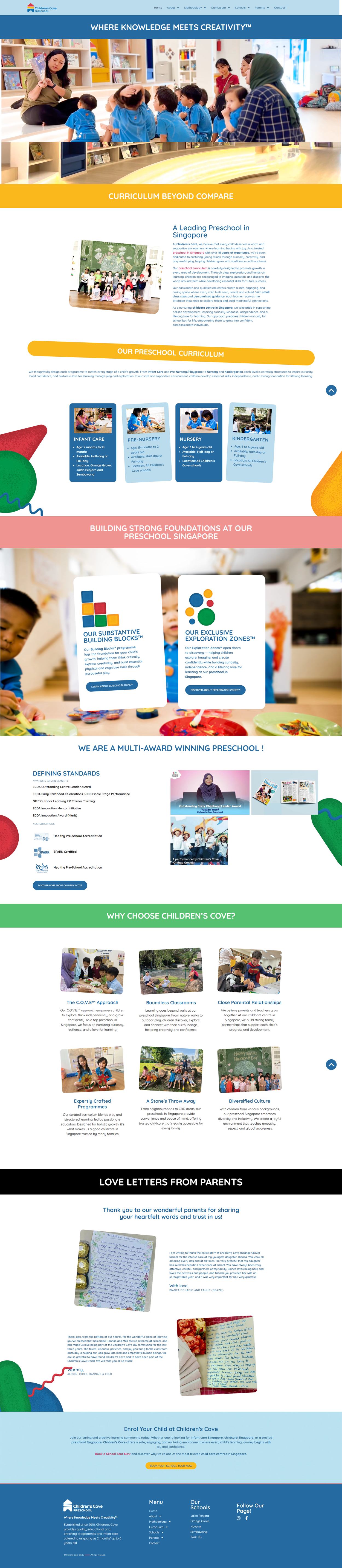 Children’s Cove — Cc Web Home