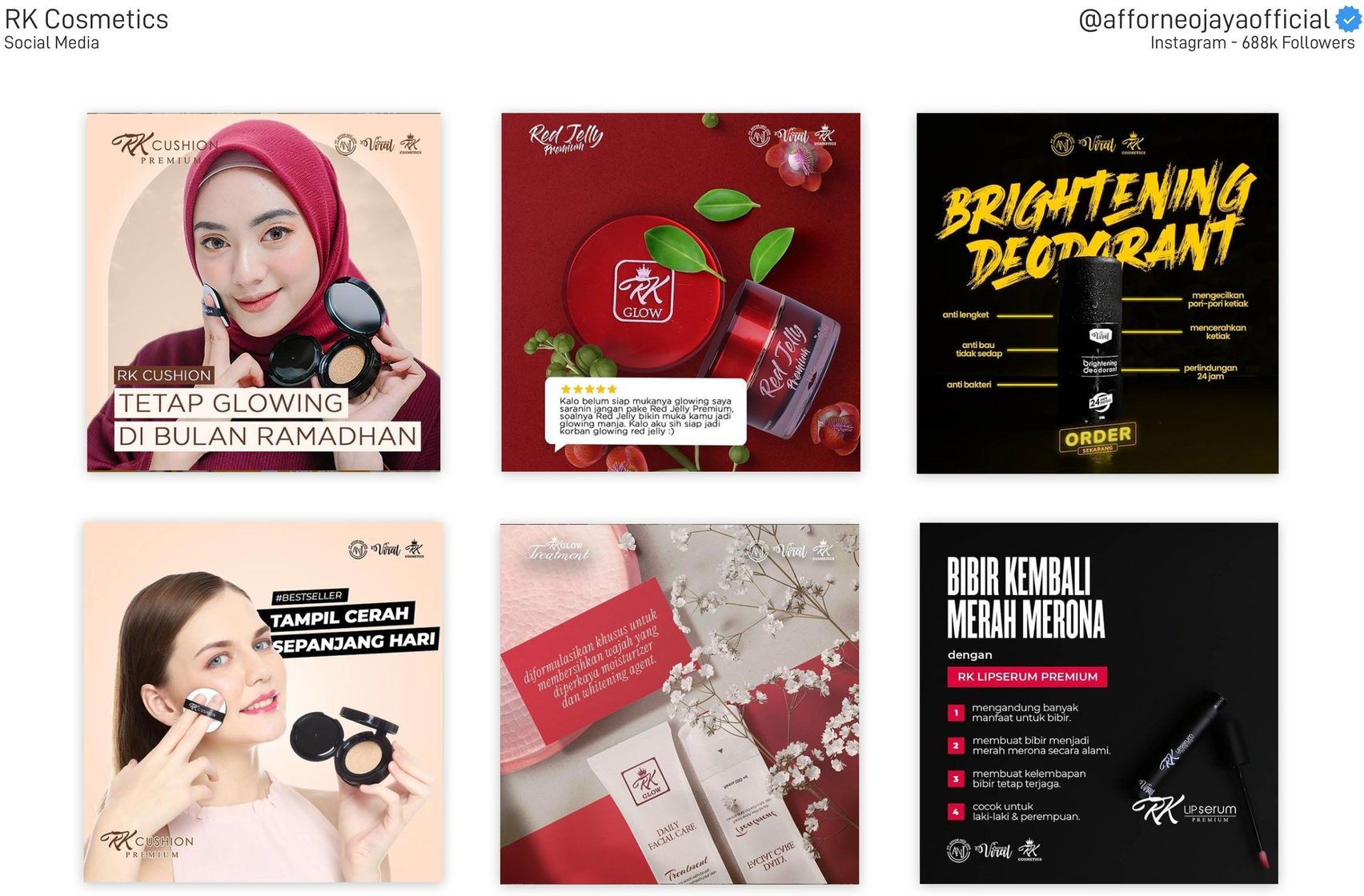 RK Cosmetics project preview