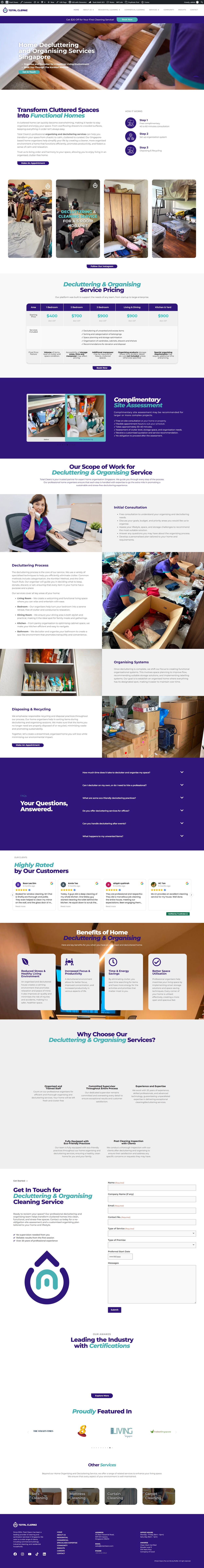 Total Cleanz — Tc Web Service