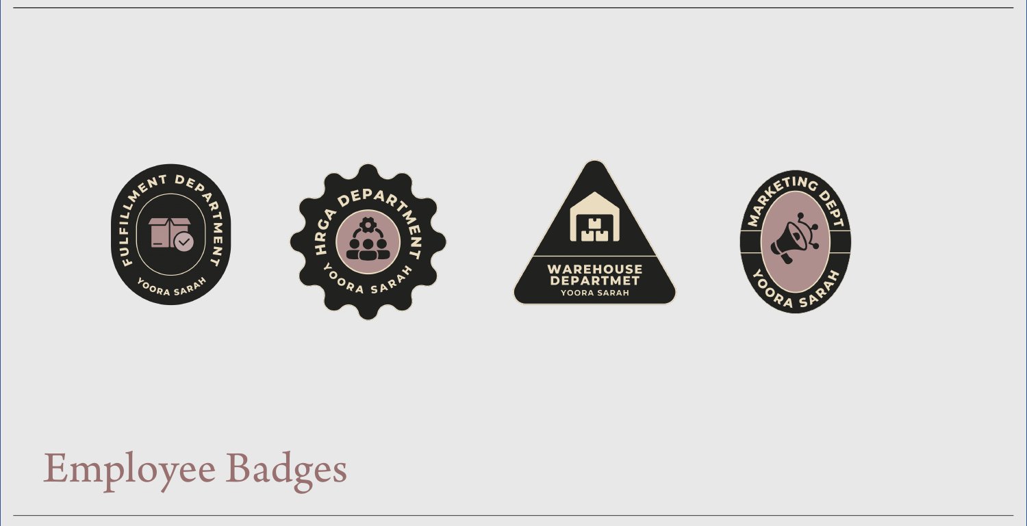 Yoora Sarah — Yoora Badges